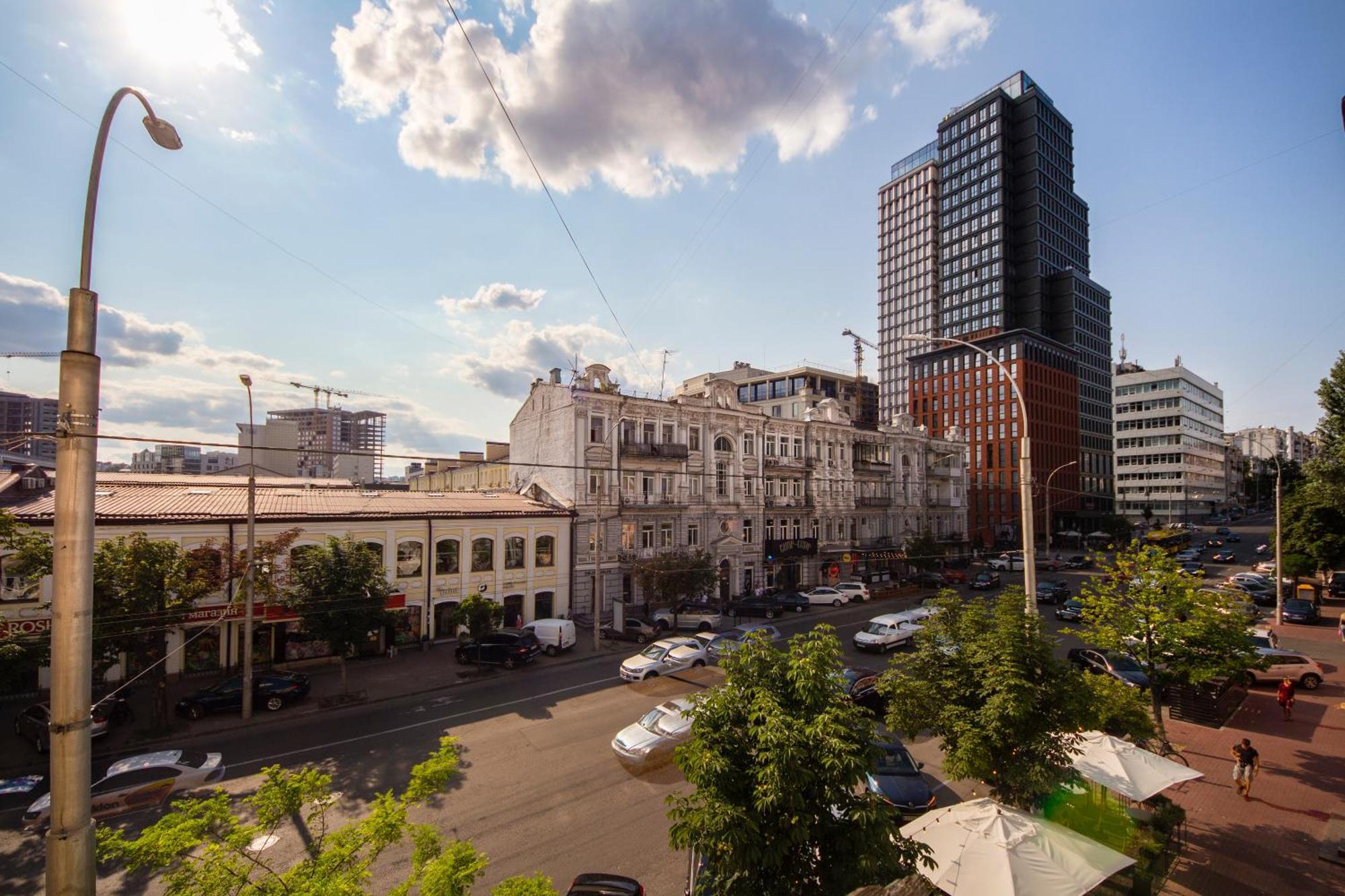 Central Apartments Kiev Luaran gambar