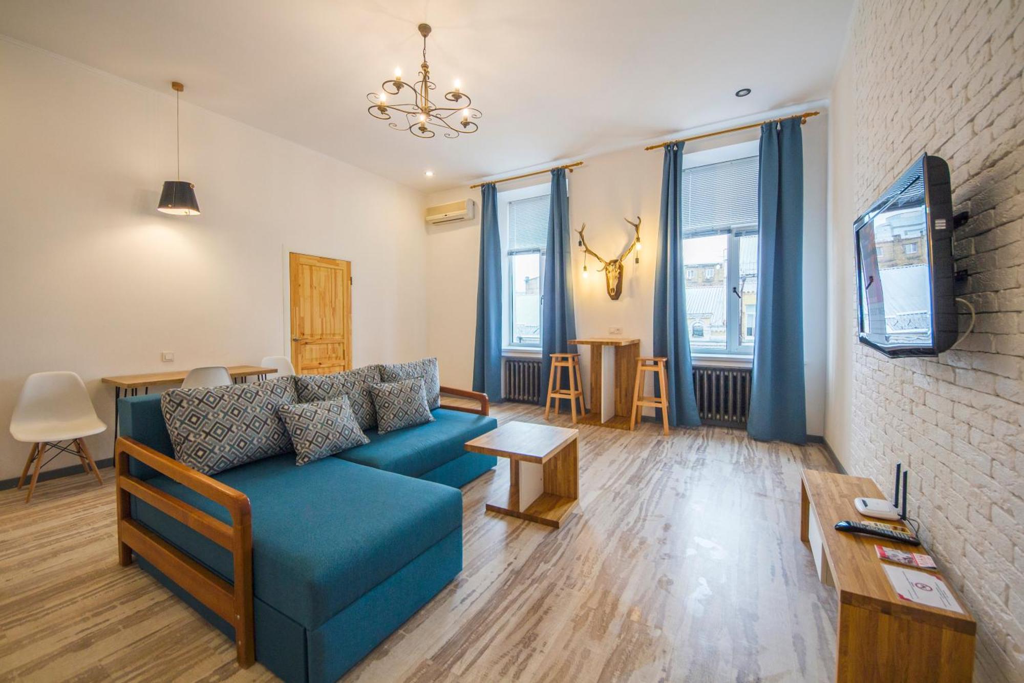 Central Apartments Kiev Luaran gambar