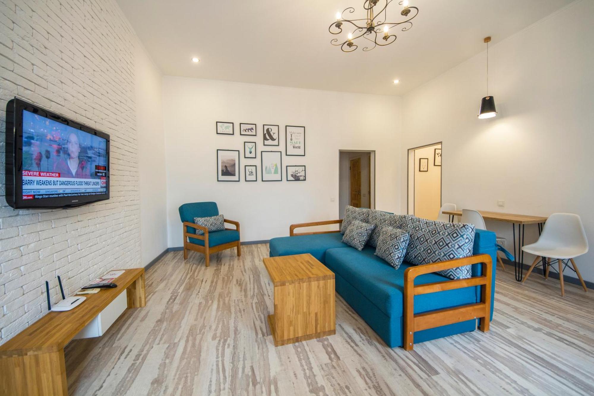 Central Apartments Kiev Luaran gambar