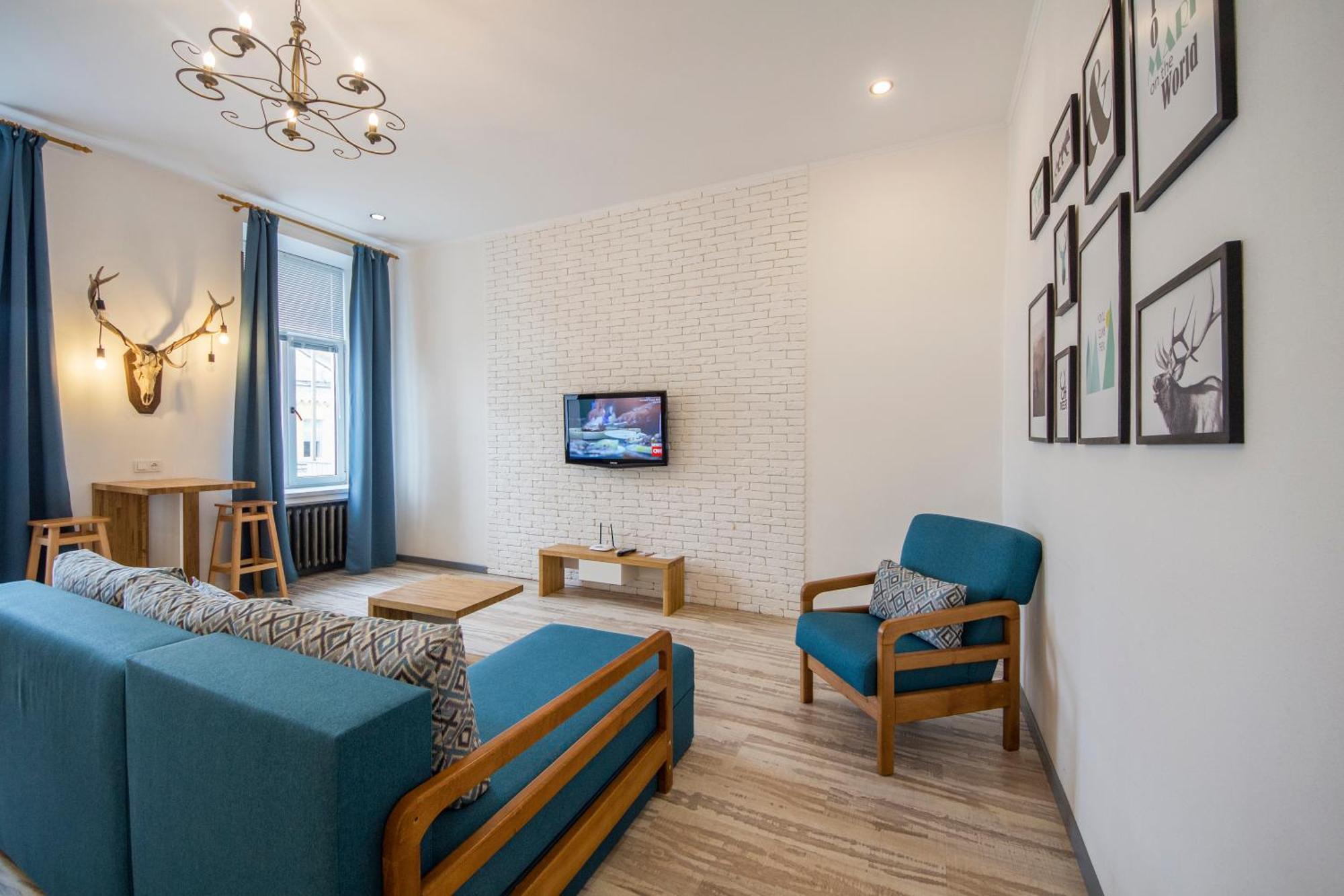 Central Apartments Kiev Luaran gambar